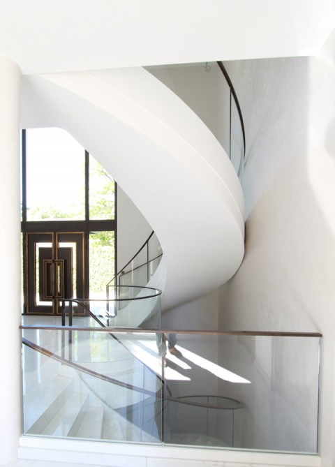 Escalier Bronze & Glass