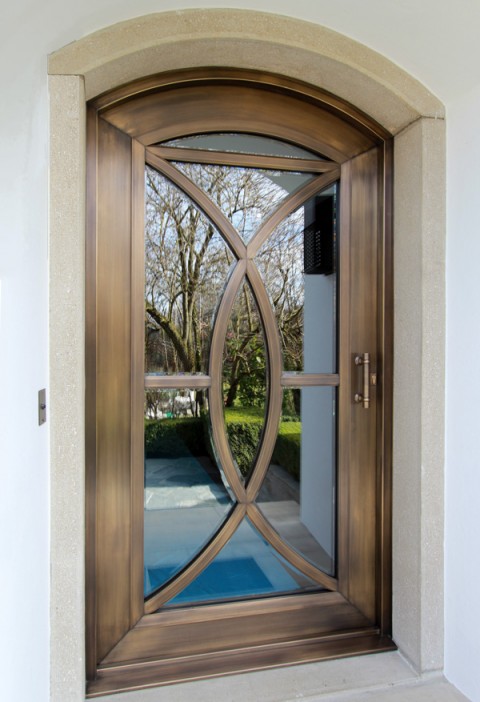 Porte bronze